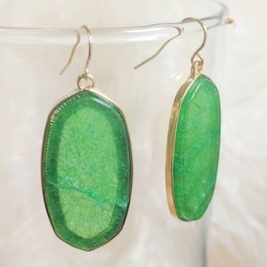 NWT ✨ Semi Precious Stone Drop Dangle Earrings